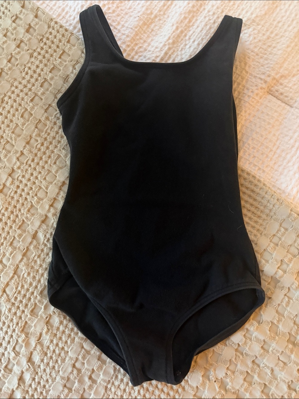 Kids Black ballet leotard